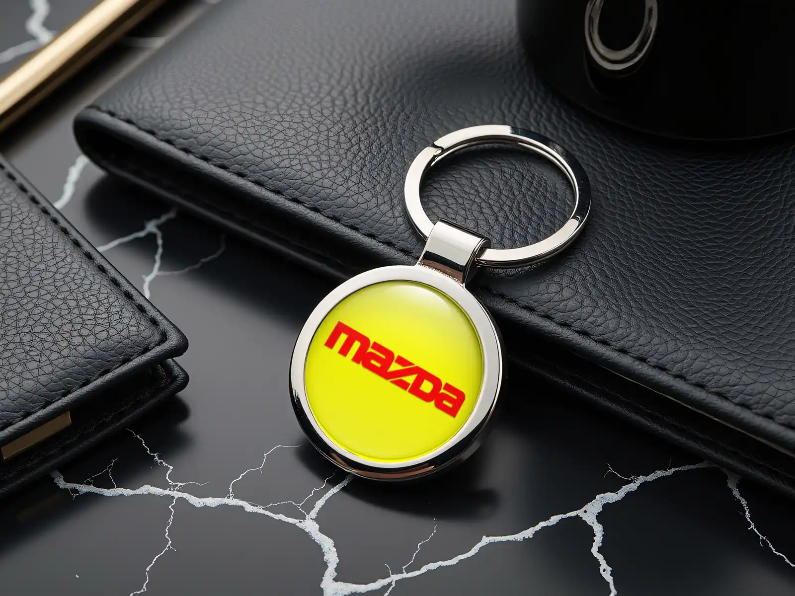 Mazda Llavero Hombre Metal Metálico Robusto Pro